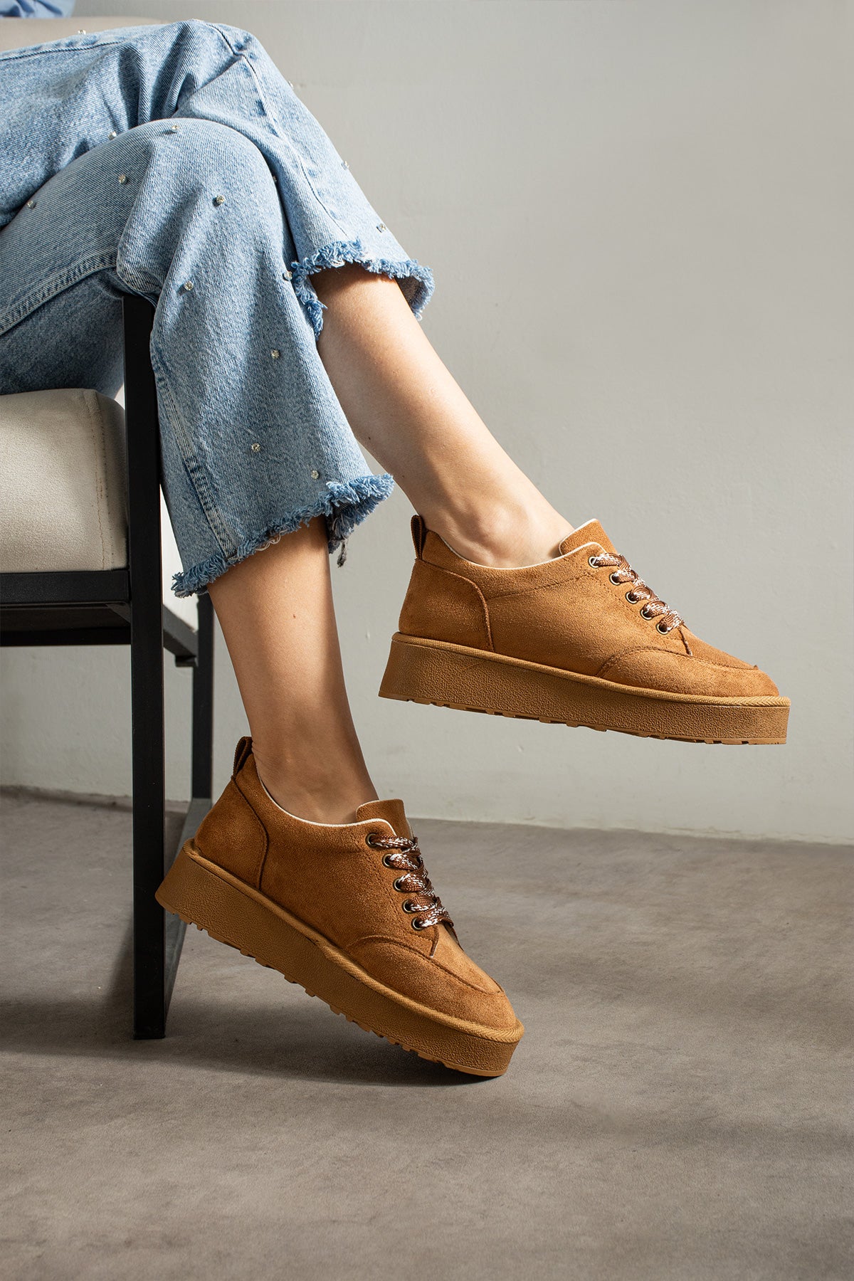 Orin Taba Süet Spor Ayakkabı