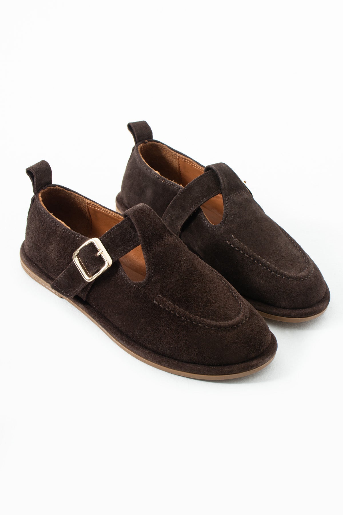 Odin Kahverengi Süet Hakiki Deri Loafer