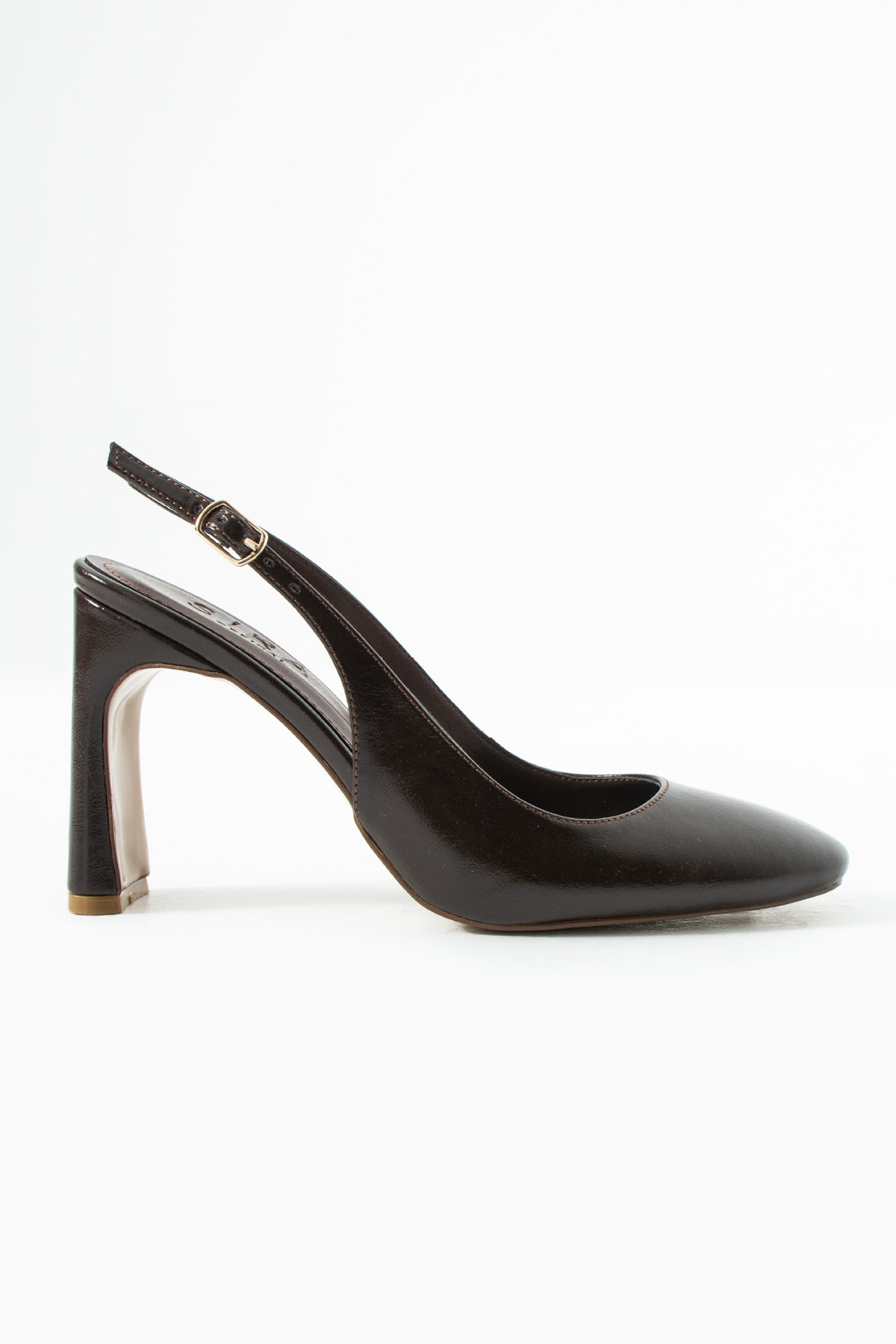 Serena Kahverengi Rustik Kalın Topuklu Ayakkabı