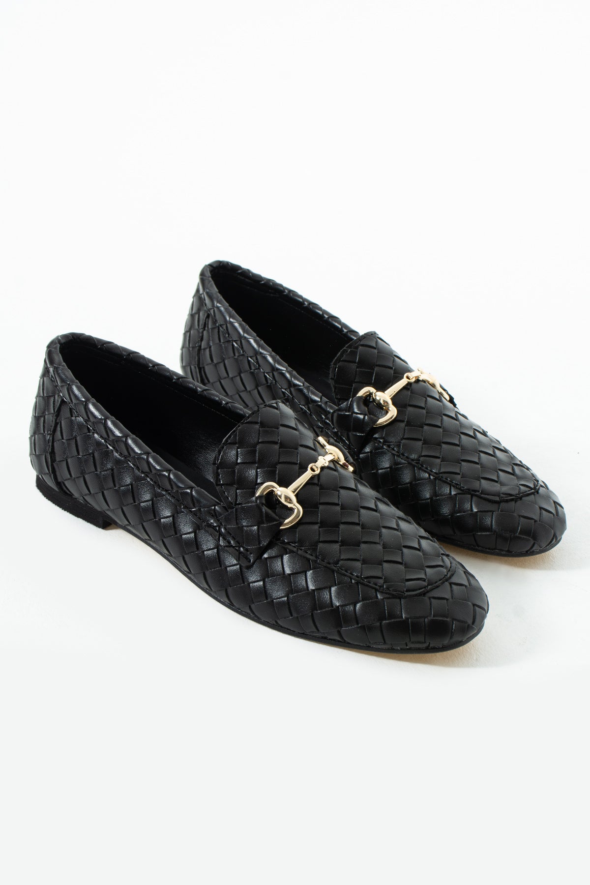 Vento Siyah Örgü Loafer
