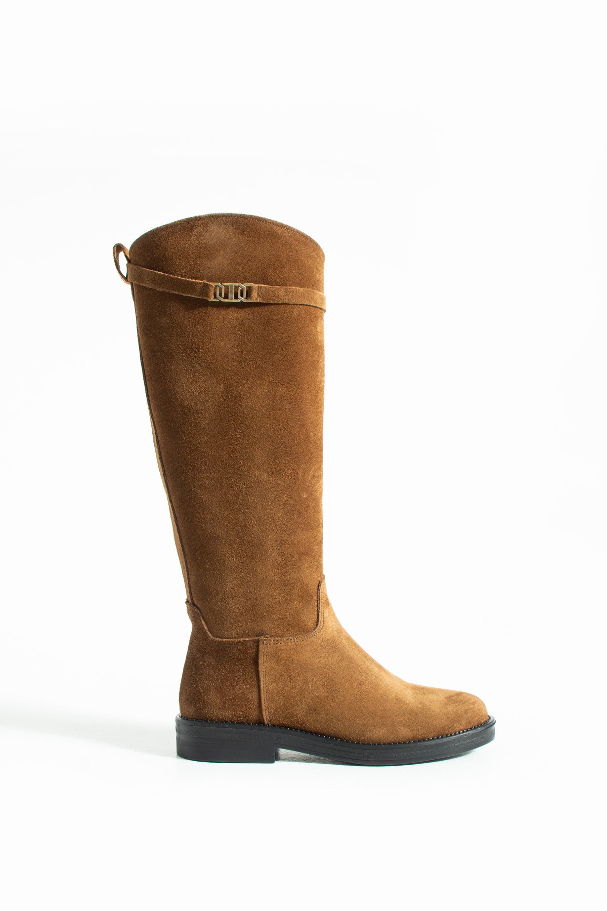 Alba Taba Süet Hakiki Deri Çizme