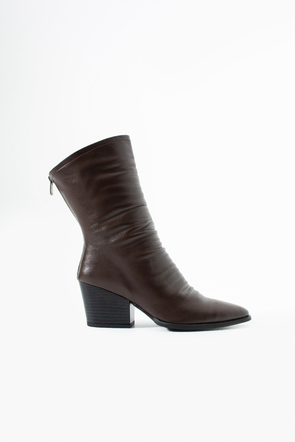 Nora Kahverengi Topuklu Bot